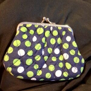 Polka Dot Clasp Coin Purse
